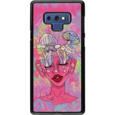 Coque Samsung Galaxy Note9 - Psychedelic pink mushroom