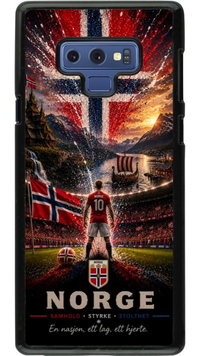 Samsung Galaxy Note9 Case Hülle - Fussball Norwegen splash 2026
