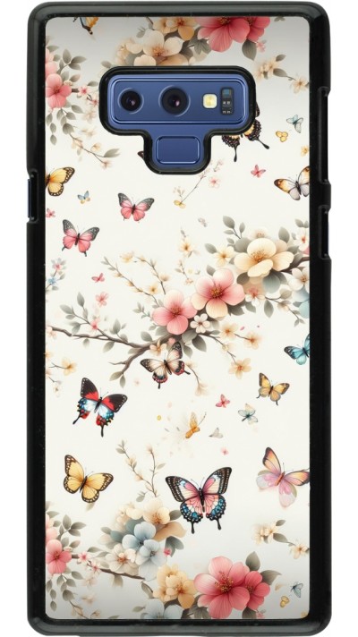 Samsung Galaxy Note9 Case Hülle - Frühling 25 Leichte Schmetterlinge