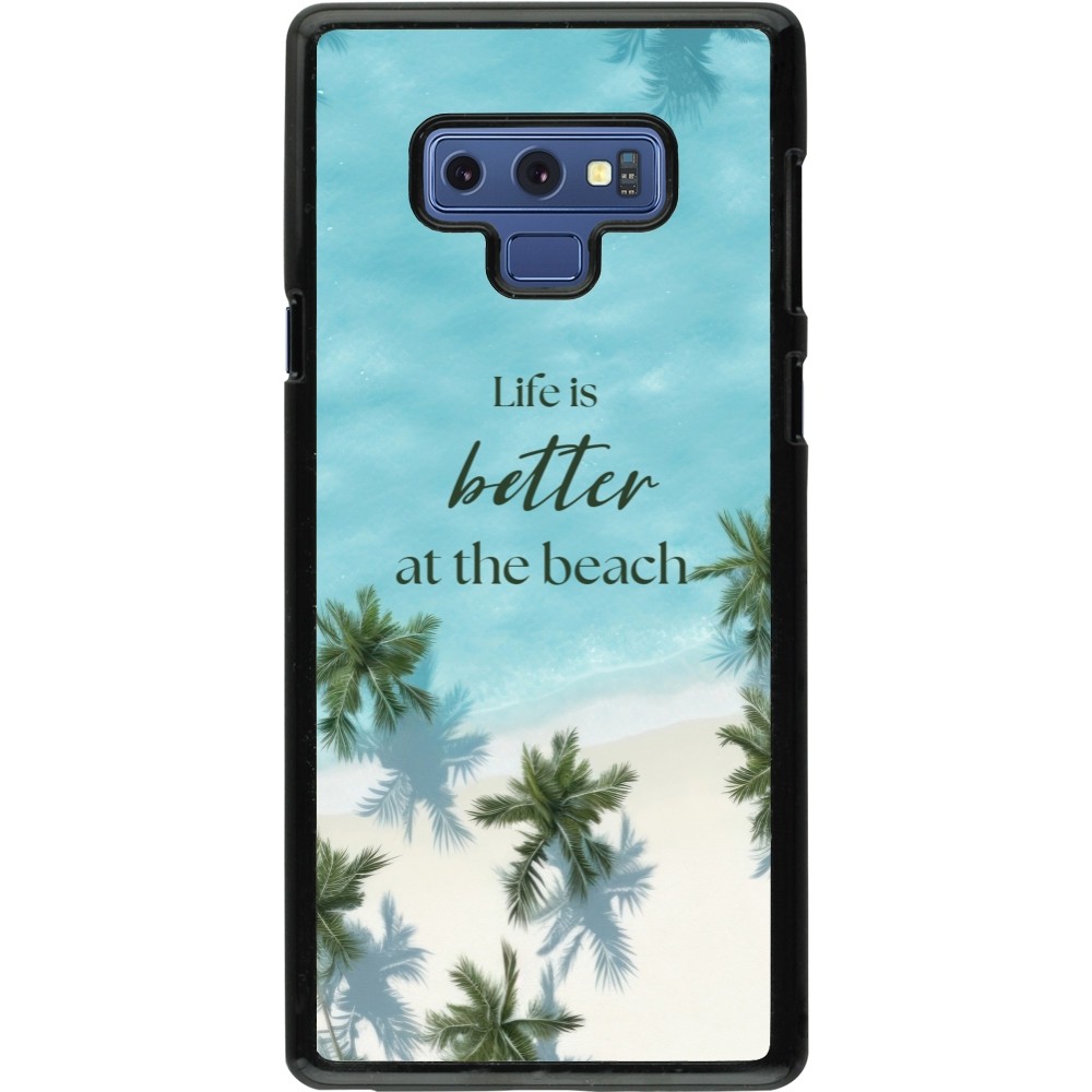 Coque Samsung Galaxy Note9 - Summer 2025 Life is better at the beach