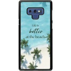 Coque Samsung Galaxy Note9 - Summer 2025 Life is better at the beach