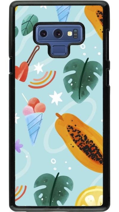 Coque Samsung Galaxy Note9 - Summer 2025 Pattern papaya