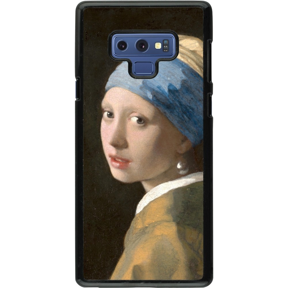 Samsung Galaxy Note9 Case Hülle - Kunstbild - Das Mädchen mit dem Perlenohrring - Jan Vermeer