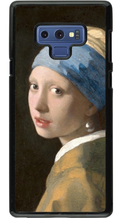 Coque Samsung Galaxy Note9 - Tableau art - La Jeune fille à la perle - Johannes Vermeer