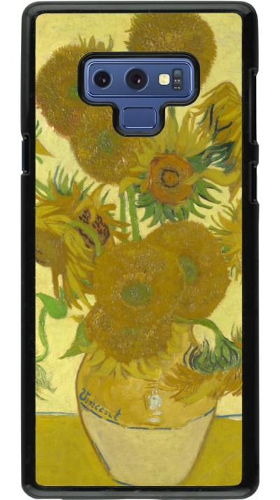 Coque Samsung Galaxy Note9 - Tableau art - Les Tournesols - Van Gogh
