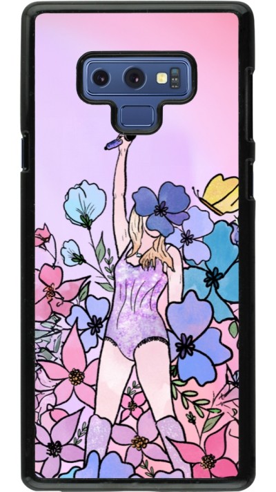 Samsung Galaxy Note9 Case Hülle - Taylor Swift Sketch - Pink
