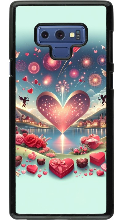 Samsung Galaxy Note9 Case Hülle - Valentin 2025 Schick