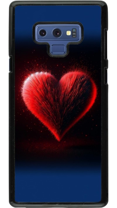 Samsung Galaxy Note9 Case Hülle - Valentin 2025 rotes Herz
