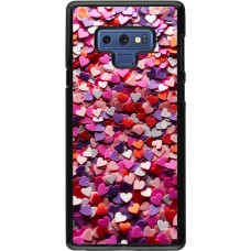 Samsung Galaxy Note9 Case Hülle - Valentin 2025 Konfetti