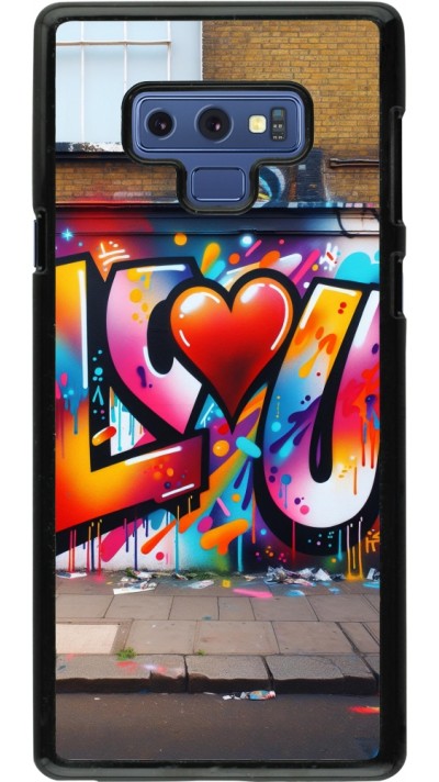 Samsung Galaxy Note9 Case Hülle - Valentin 2025 Liebe U Tag