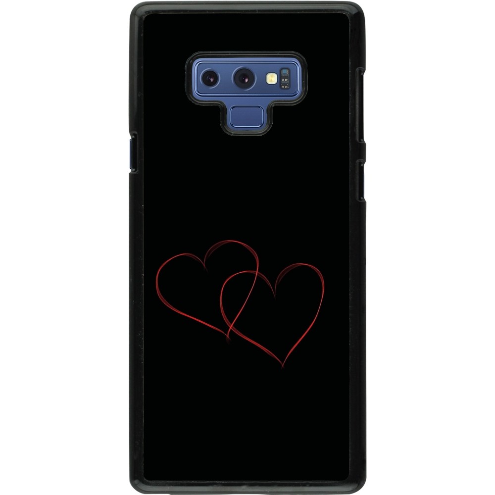 Samsung Galaxy Note9 Case Hülle - Valentine 2023 attached heart