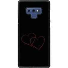 Samsung Galaxy Note9 Case Hülle - Valentine 2023 attached heart