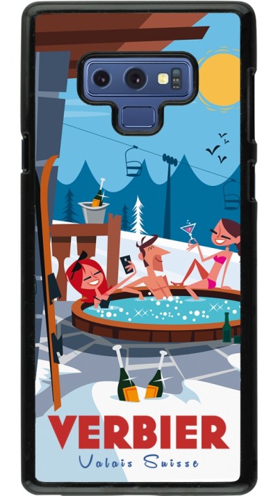 Coque Samsung Galaxy Note9 - Verbier Mountain Jacuzzi