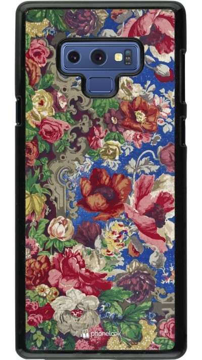 Coque Samsung Galaxy Note9 - Vintage Art Flowers