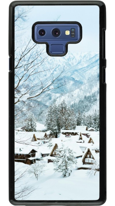 Coque Samsung Galaxy Note9 - Winter 25 Winter snowy landscape