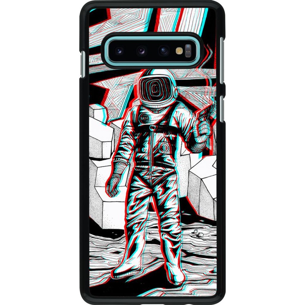 Coque Samsung Galaxy S10 - Anaglyph Astronaut