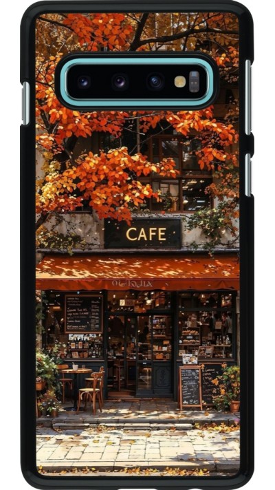 Coque Samsung Galaxy S10 - Autumn 25 Coffee shop
