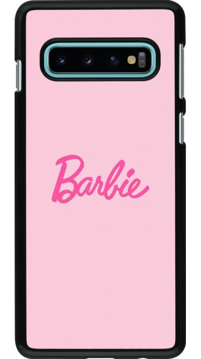 Coque Samsung Galaxy S10 - Barbie Text