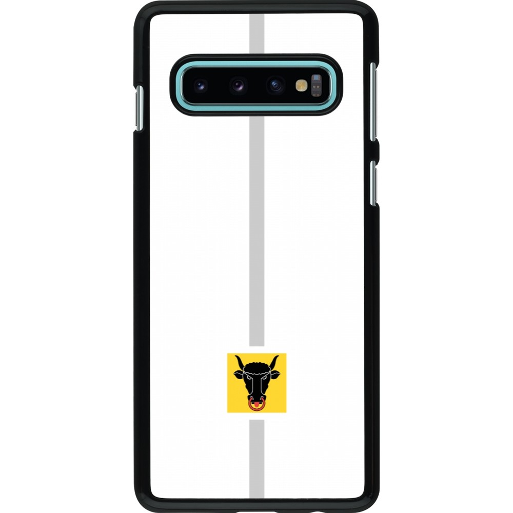 Coque Samsung Galaxy S10 - Canton UR blanc