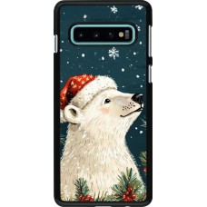 Samsung Galaxy S10 Case Hülle - Christmas 25 Bear