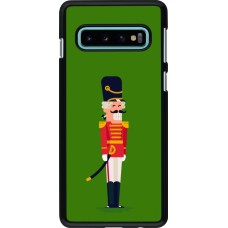 Coque Samsung Galaxy S10 - Christmas 25 Nutcracker Green