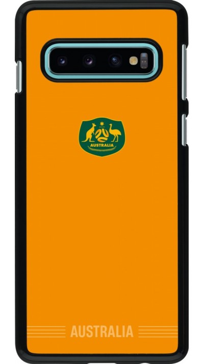 Coque Samsung Galaxy S10 - Maillot de football Australie 2026 personnalisable