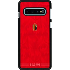Coque Samsung Galaxy S10 - Maillot de football Belgique 2026 personnalisable