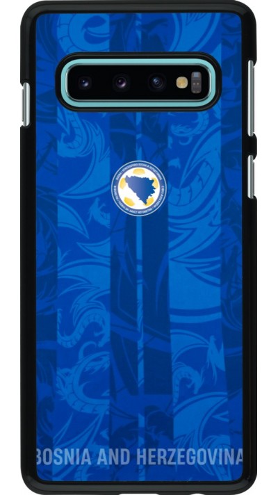 Coque Samsung Galaxy S10 - Maillot de football Bosnie-Herzégovine 2026 personnalisable