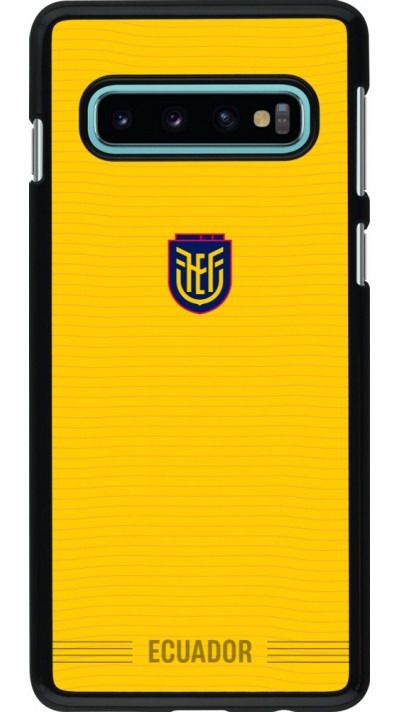 Coque Samsung Galaxy S10 - Maillot de football E?quateur 2026 personnalisable