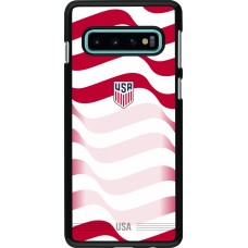Coque Samsung Galaxy S10 - Maillot de football États-Unis 2026 personnalisable