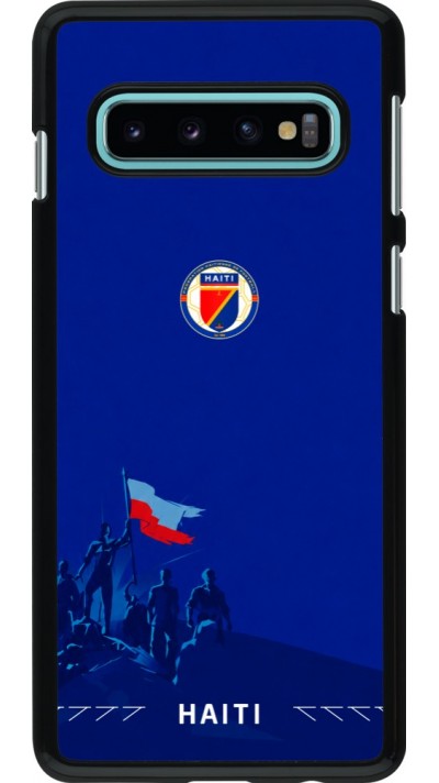 Coque Samsung Galaxy S10 - Maillot de football Haiti 2026 personnalisable