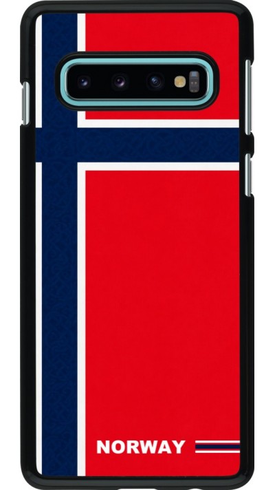 Coque Samsung Galaxy S10 - Maillot de football Norvège 2026 personnalisable