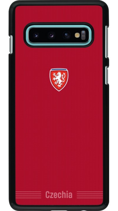 Coque Samsung Galaxy S10 - Maillot de football Répuplique Tchèque 2026 personnalisable