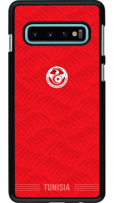 Coque Samsung Galaxy S10 - Maillot de football Tunisie 2026 personnalisable