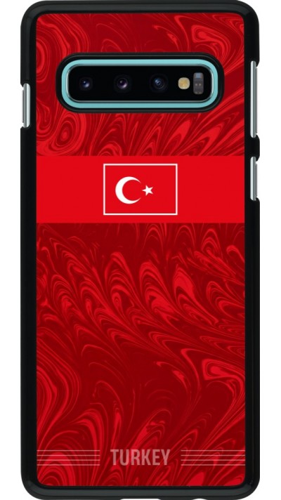 Coque Samsung Galaxy S10 - Maillot de football Turquie 2026 personnalisable