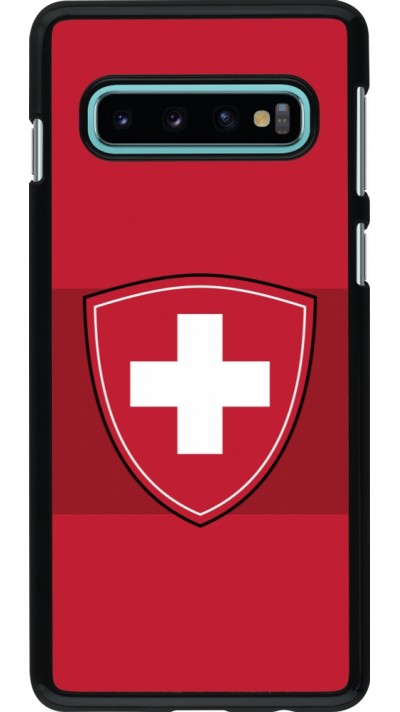 Coque Samsung Galaxy S10 - Hockey World Championship Ecusson Suisse