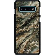 Samsung Galaxy S10 Case Hülle - Oliv Marmor