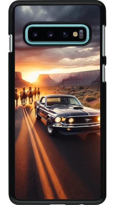 Coque Samsung Galaxy S10 - Mustang 69 Grand Canyon