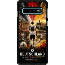 Coque Samsung Galaxy S10 - Football Allemagne splash 2026