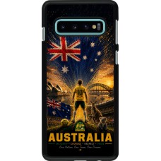 Coque Samsung Galaxy S10 - Football Australie splash 2026