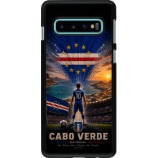 Coque Samsung Galaxy S10 - Football Cap-Vert splash 2026