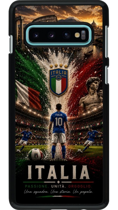Coque Samsung Galaxy S10 - Football Italie splash 2026