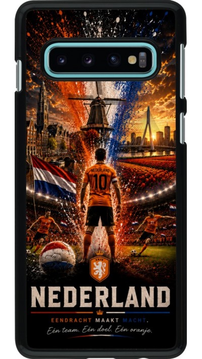 Coque Samsung Galaxy S10 - Football Pays-Bas splash 2026