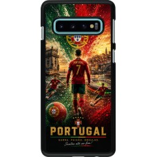 Coque Samsung Galaxy S10 - Football Portugal splash 2026