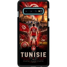 Coque Samsung Galaxy S10 - Football Tunisie splash 2026