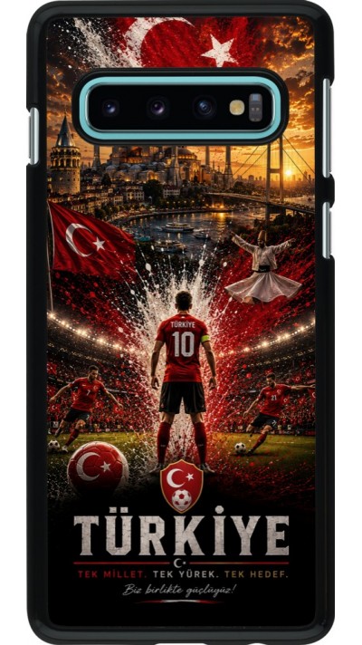 Coque Samsung Galaxy S10 - Football Turquie splash 2026