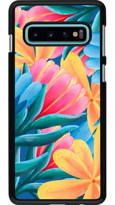 Coque Samsung Galaxy S10 - Spring 23 colorful flowers