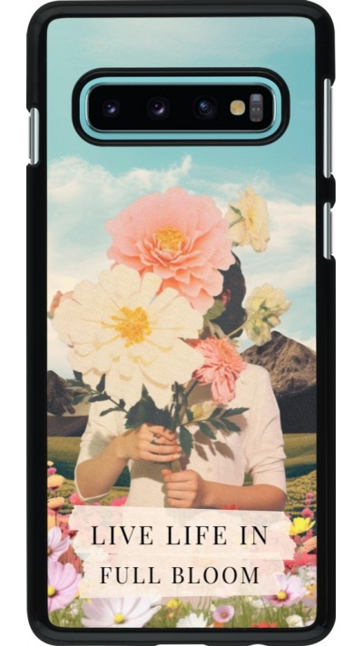 Coque Samsung Galaxy S10 - Live life in full moon 2026