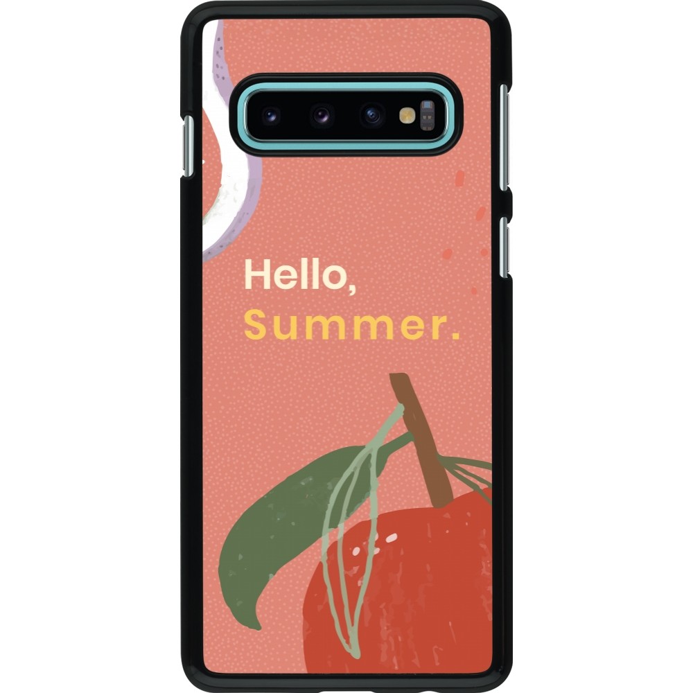 Coque Samsung Galaxy S10 - Summer 2025 Hello summer