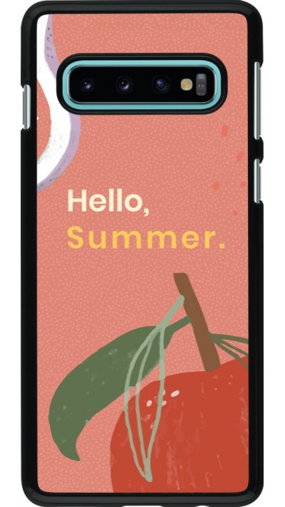Coque Samsung Galaxy S10 - Summer 2025 Hello summer
